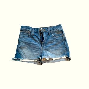 Madewell denim shorts size 28